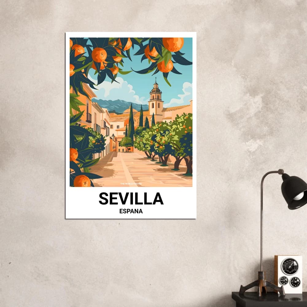 Affiche SÉVILLE - Image 5 of 6