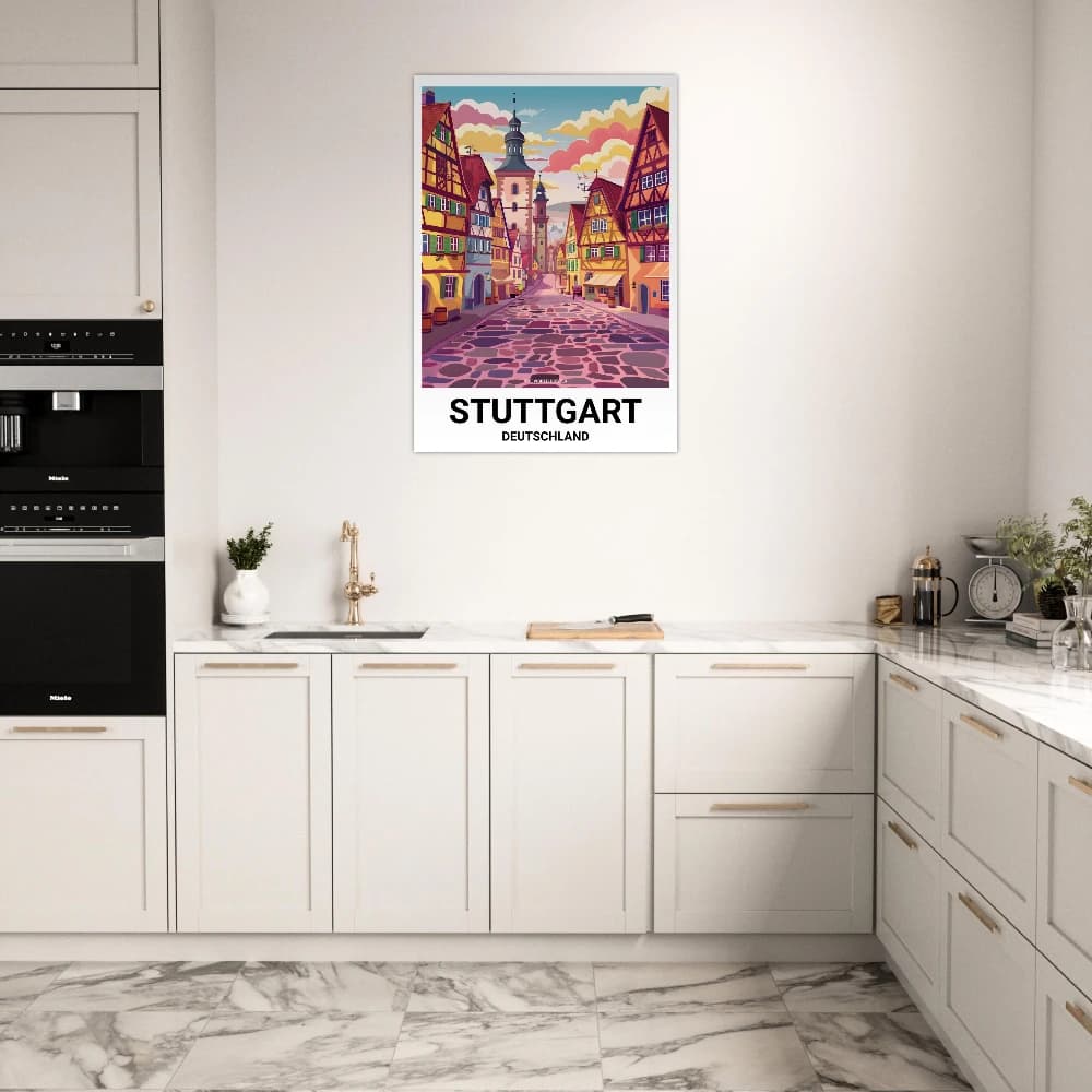 Affiche STUTTGART - Image 2 of 6