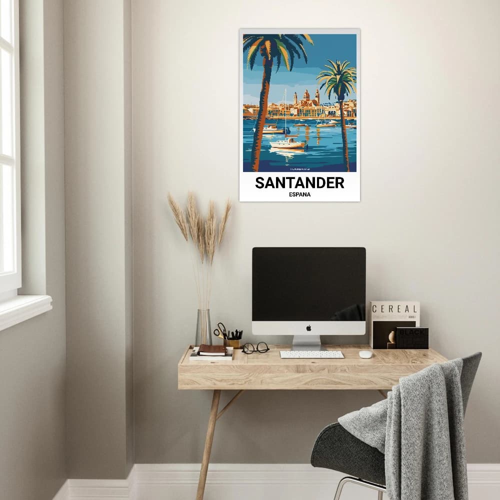 Affiche SANTANDER - Image 2 of 6