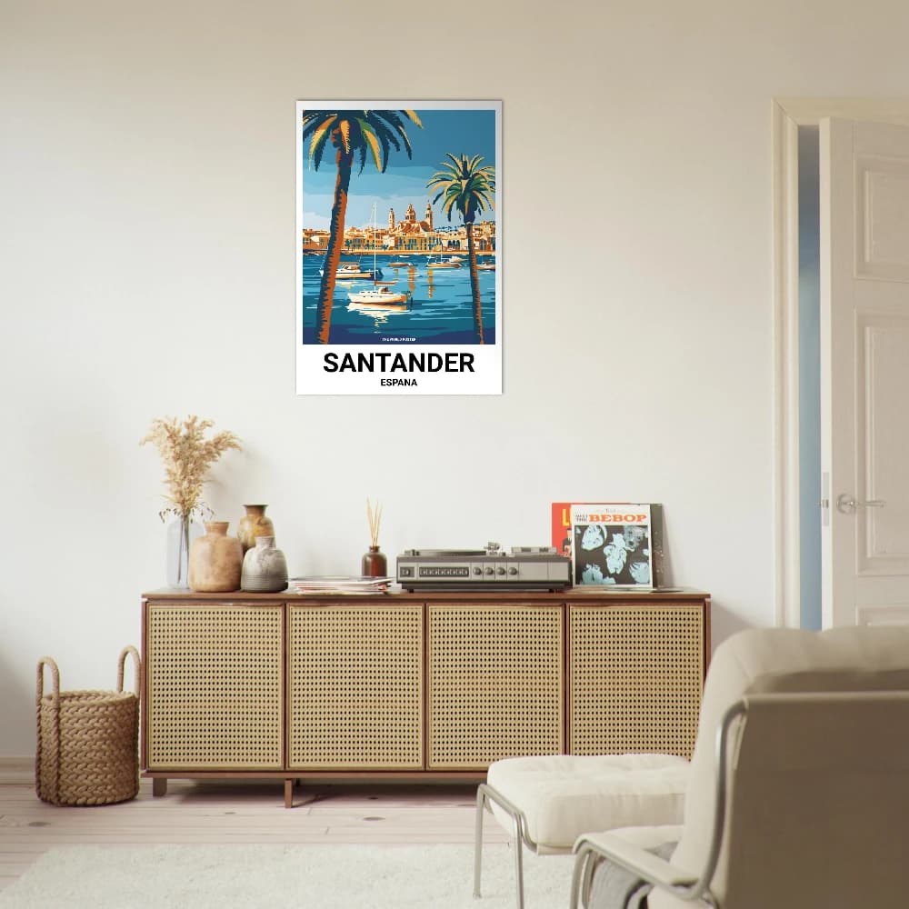 Affiche SANTANDER - Image 6 of 6