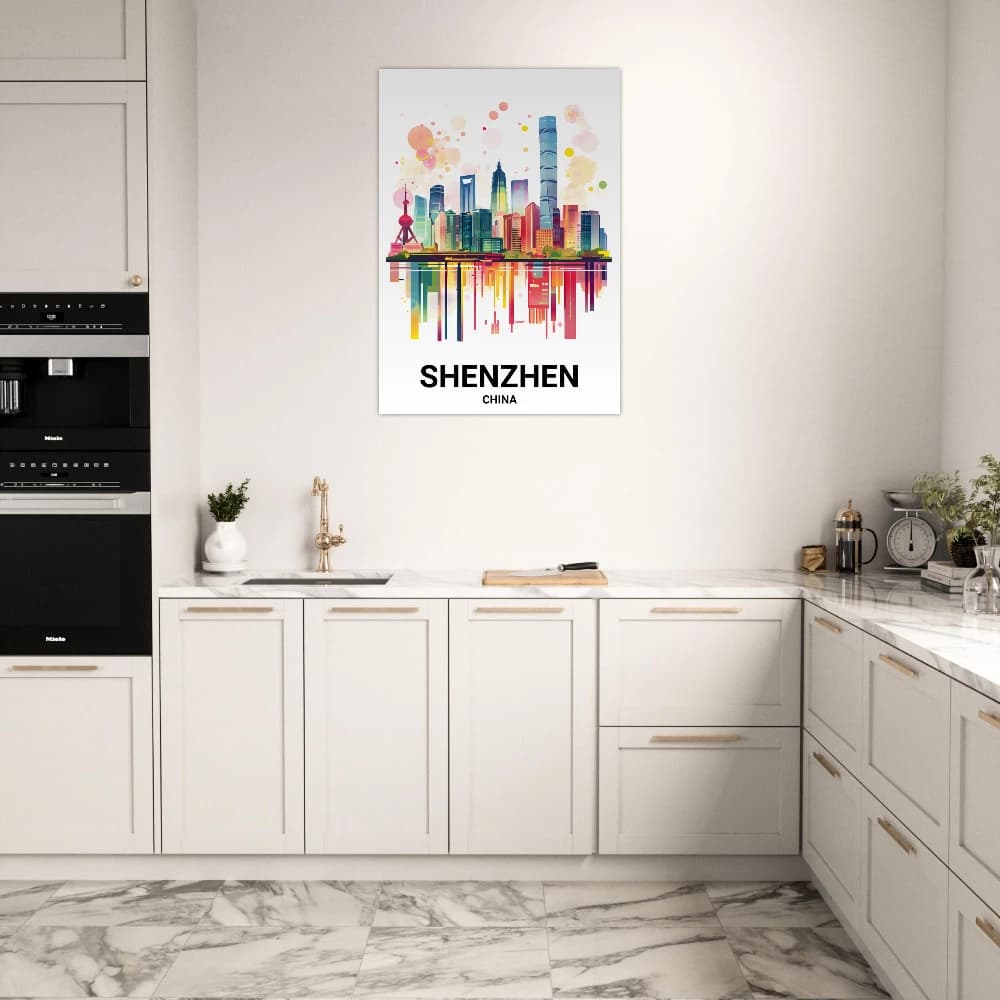Affiche SHENZHEN - Image 2 of 6