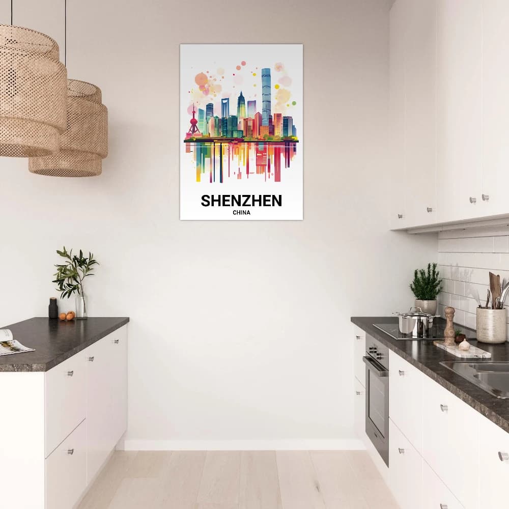 Affiche SHENZHEN - Image 6 of 6