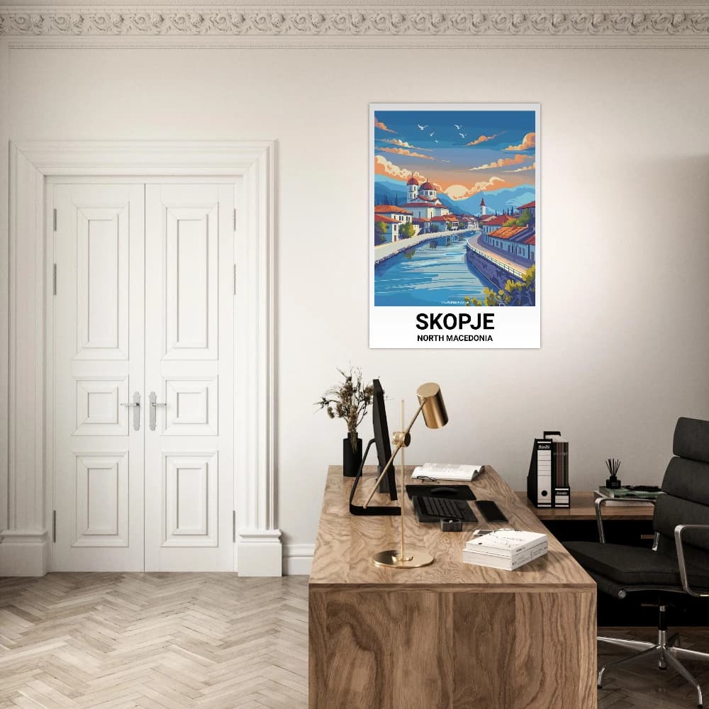 Affiche SKOPJE - Image 2 of 6