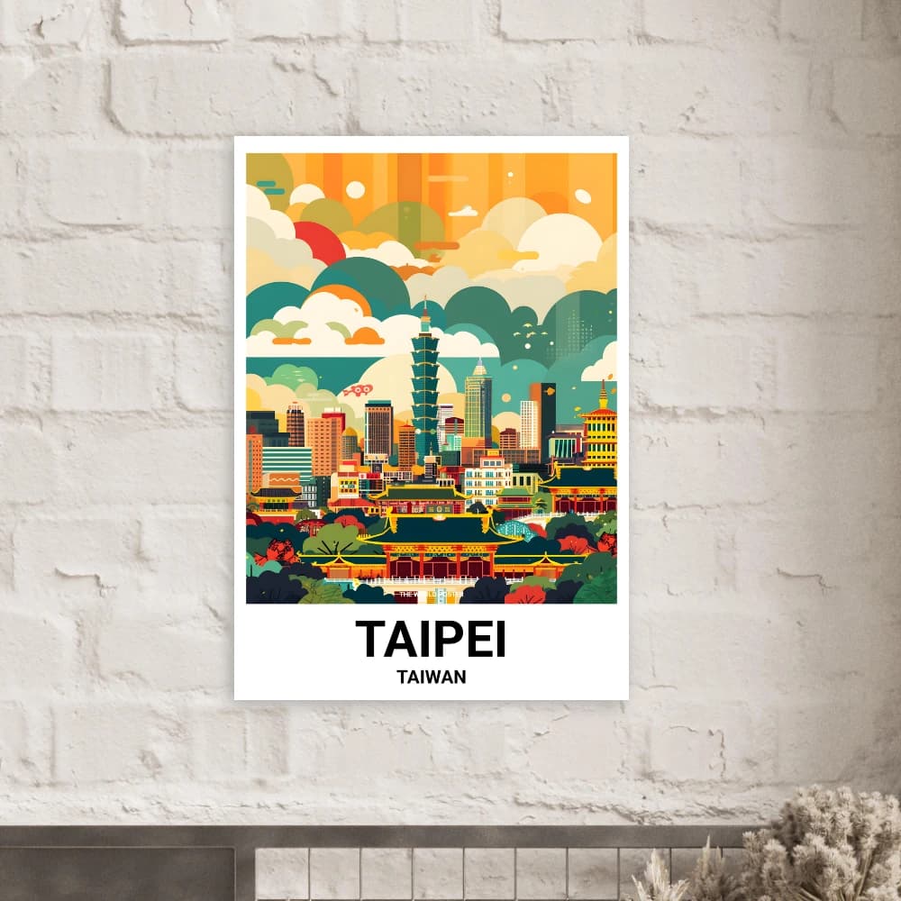 Affiche TAIPEI - Image 3 of 6