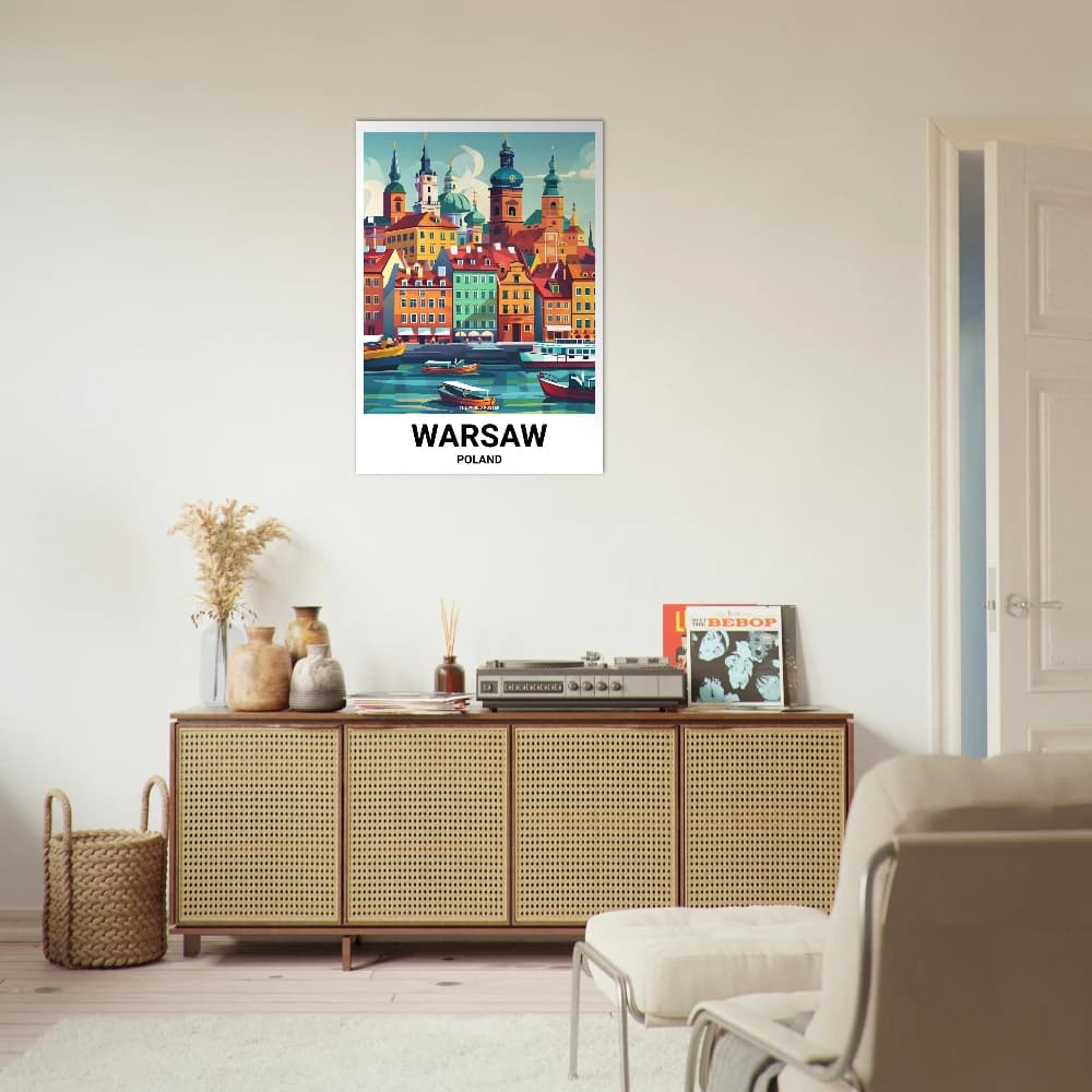 Affiche VARSOVIE - Image 6 of 6