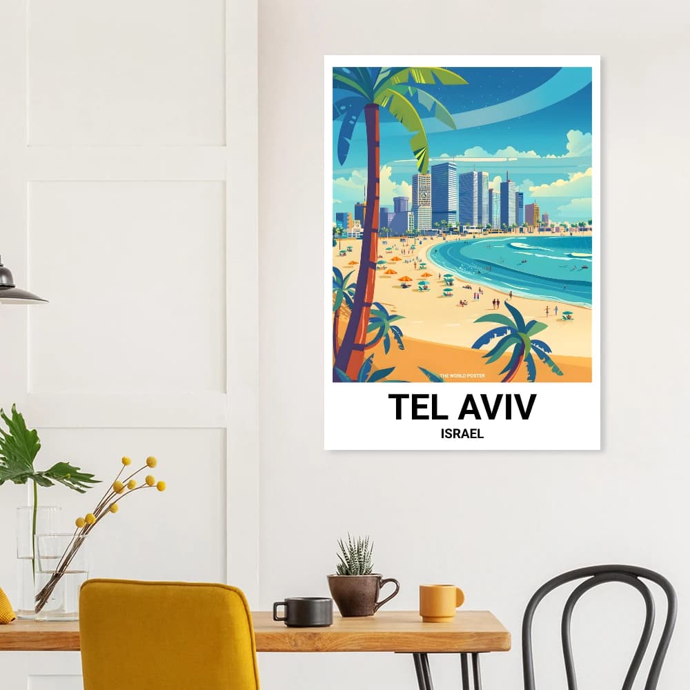 Affiche TEL AVIV - Image 3 of 6