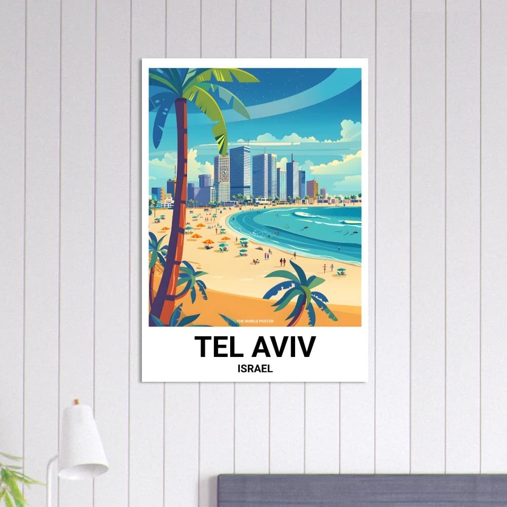 Affiche TEL AVIV - Image 5 of 6
