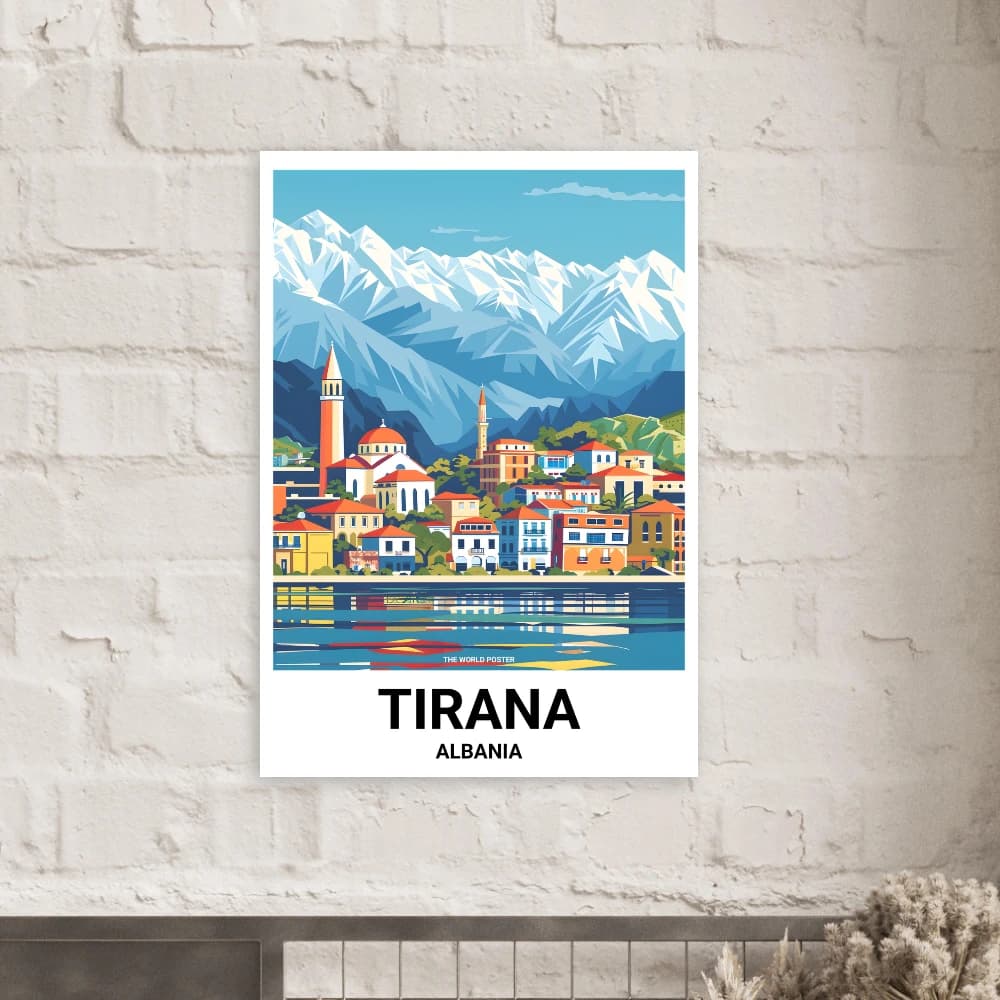 Affiche TIRANA - Image 6 of 6