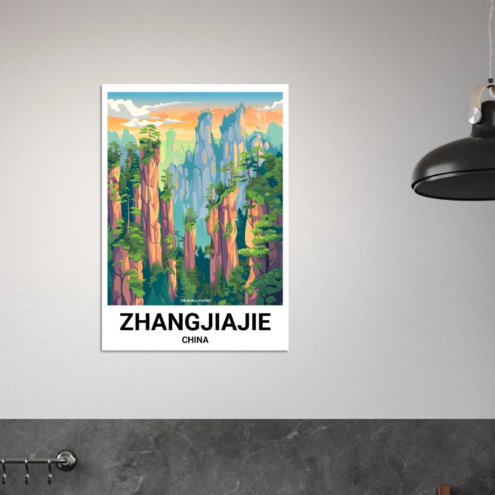 Affiche ZHANGJIAJIE - Image 4 of 6