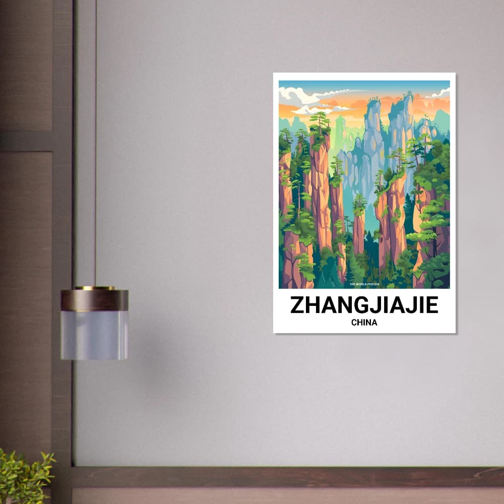 Affiche ZHANGJIAJIE - Image 5 of 6