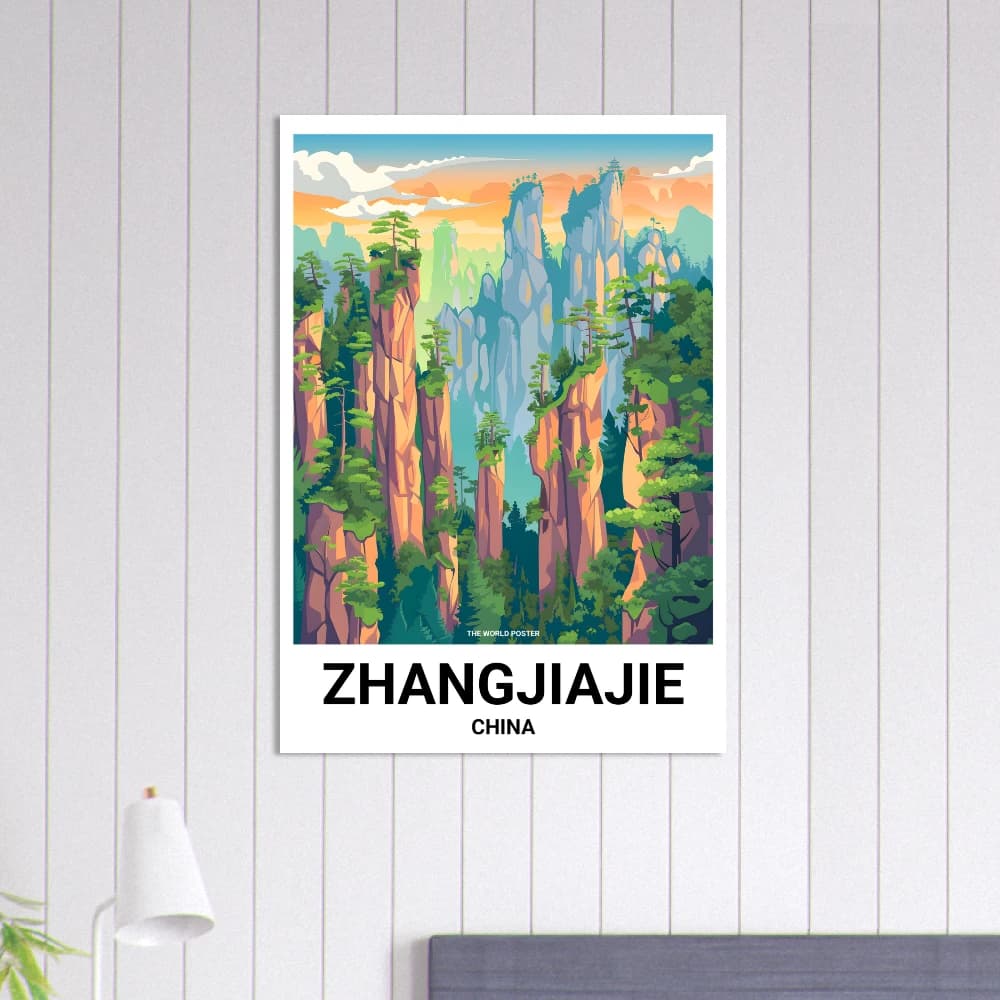 Affiche ZHANGJIAJIE - Image 6 of 6