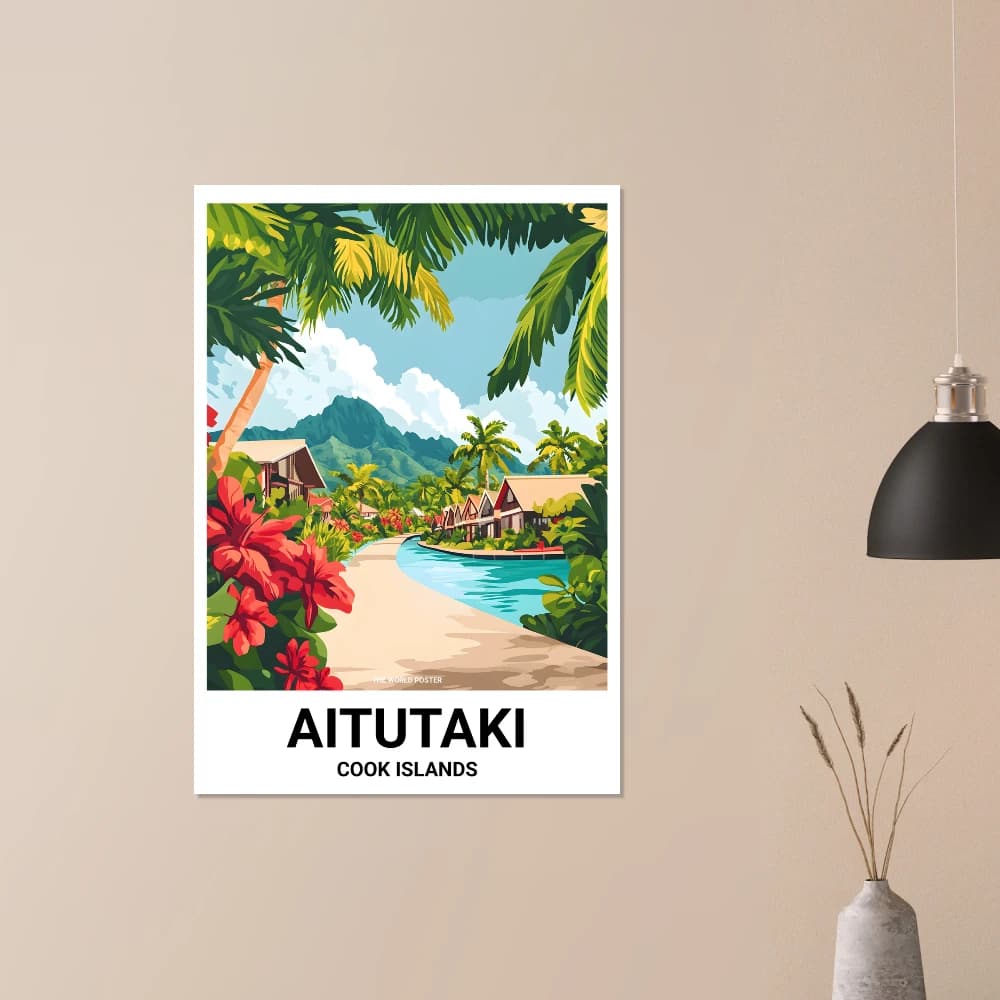 Affiche AITUTAKI - Image 6 of 6