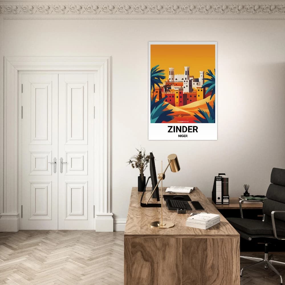 Affiche ZINDER - Image 4 of 6