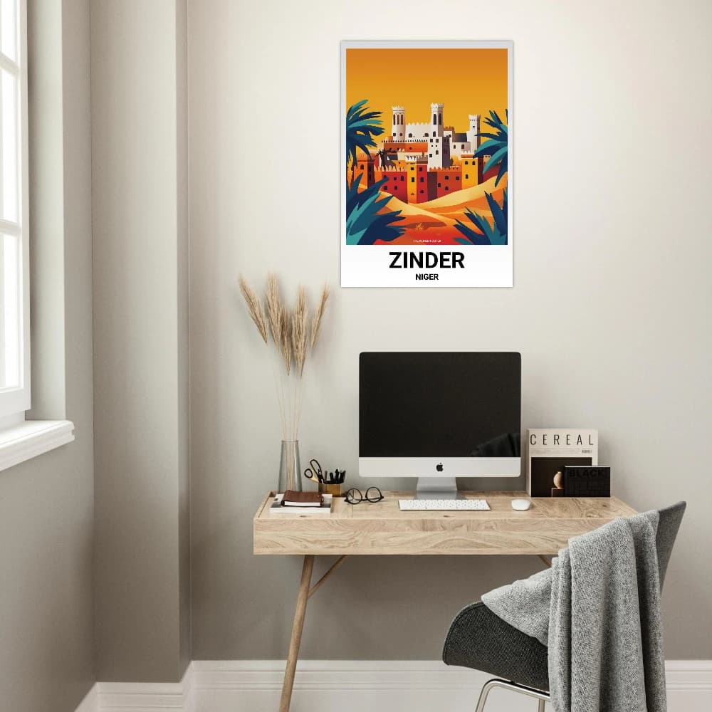 Affiche ZINDER - Image 6 of 6