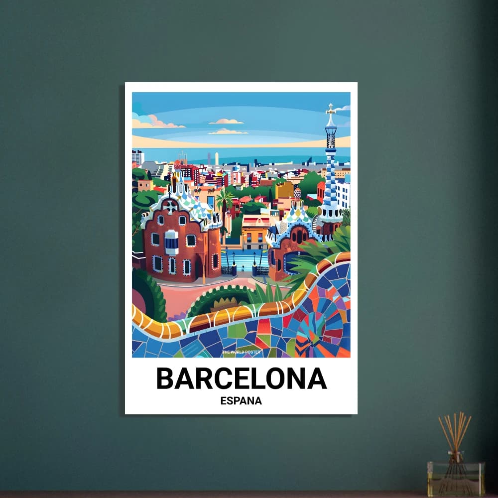 Affiche BARCELONE - Image 2 of 6