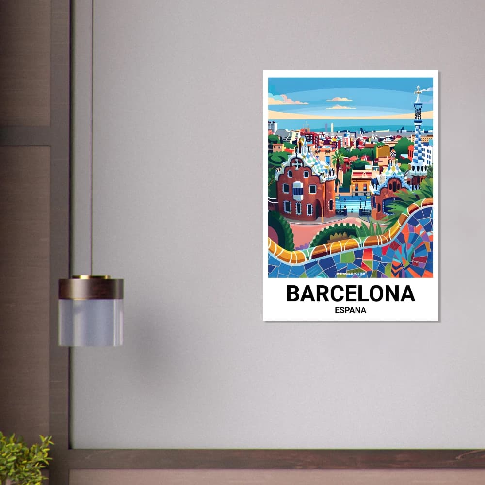 Affiche BARCELONE - Image 5 of 6