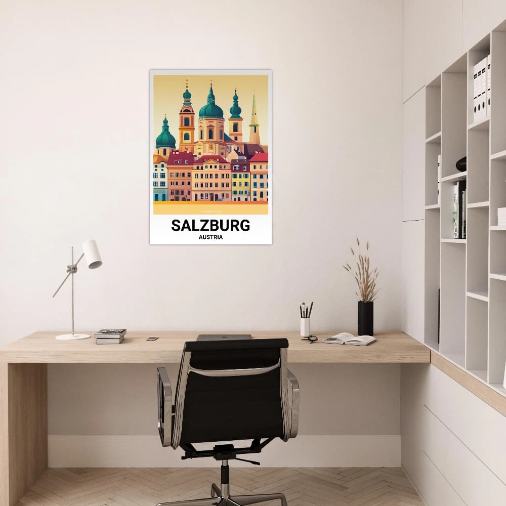 Affiche SALZBOURG - Image 5 of 6