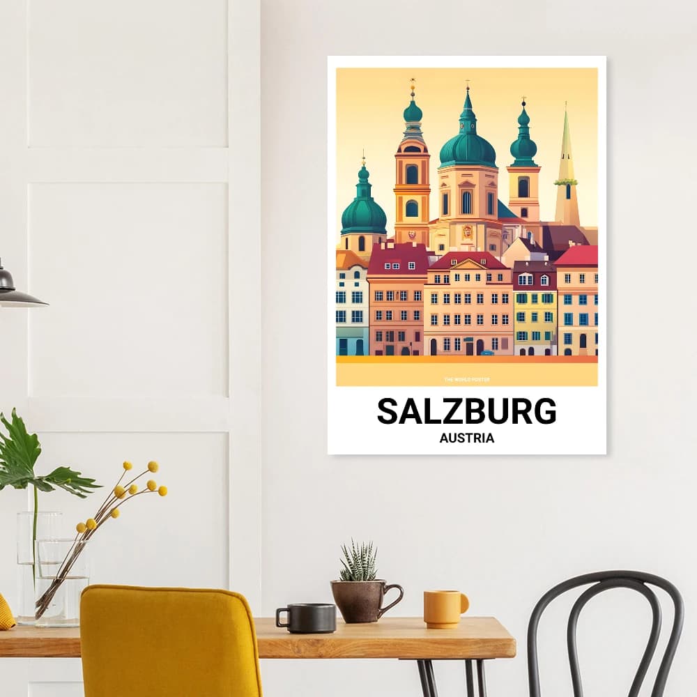Affiche SALZBOURG - Image 6 of 6