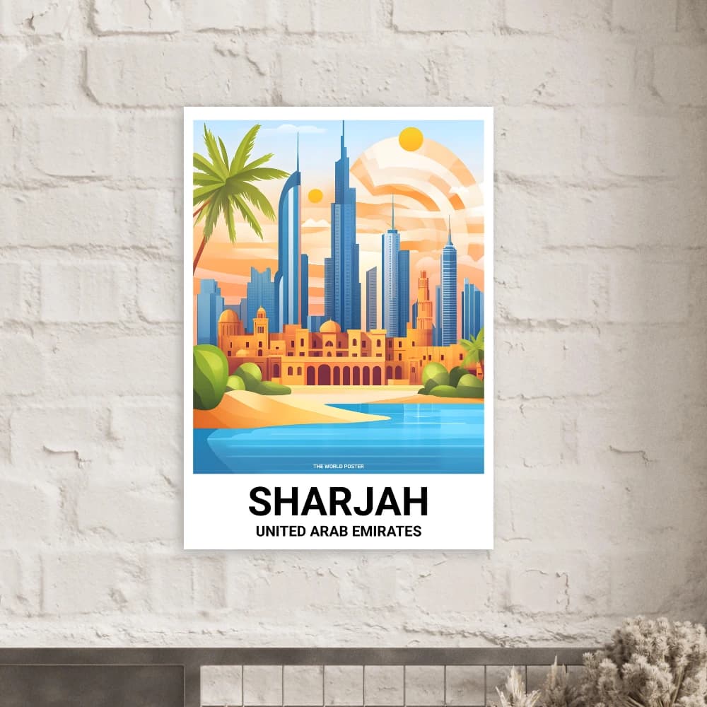 Affiche SHARJAH - Image 2 of 6