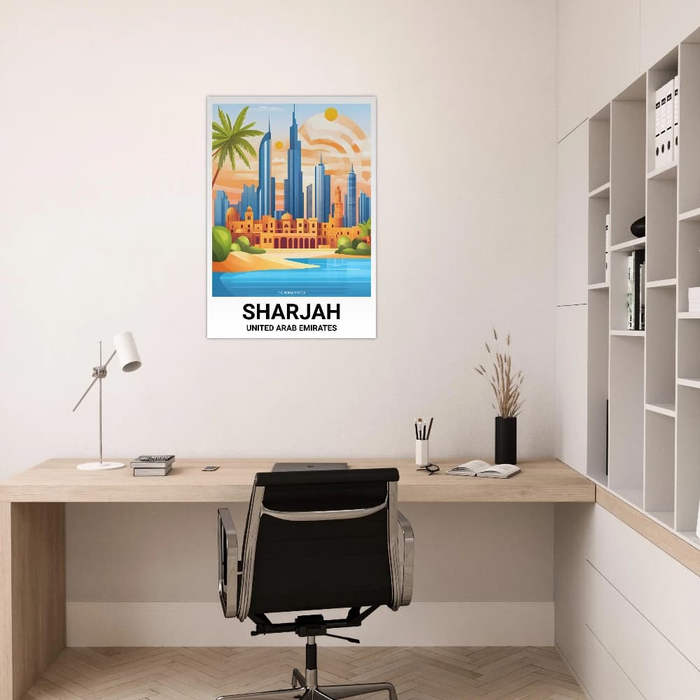 Affiche SHARJAH - Image 3 of 6