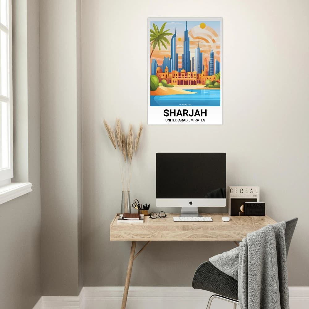 Affiche SHARJAH - Image 5 of 6