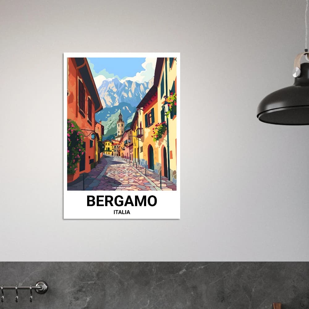Affiche BERGAME - Image 4 of 6