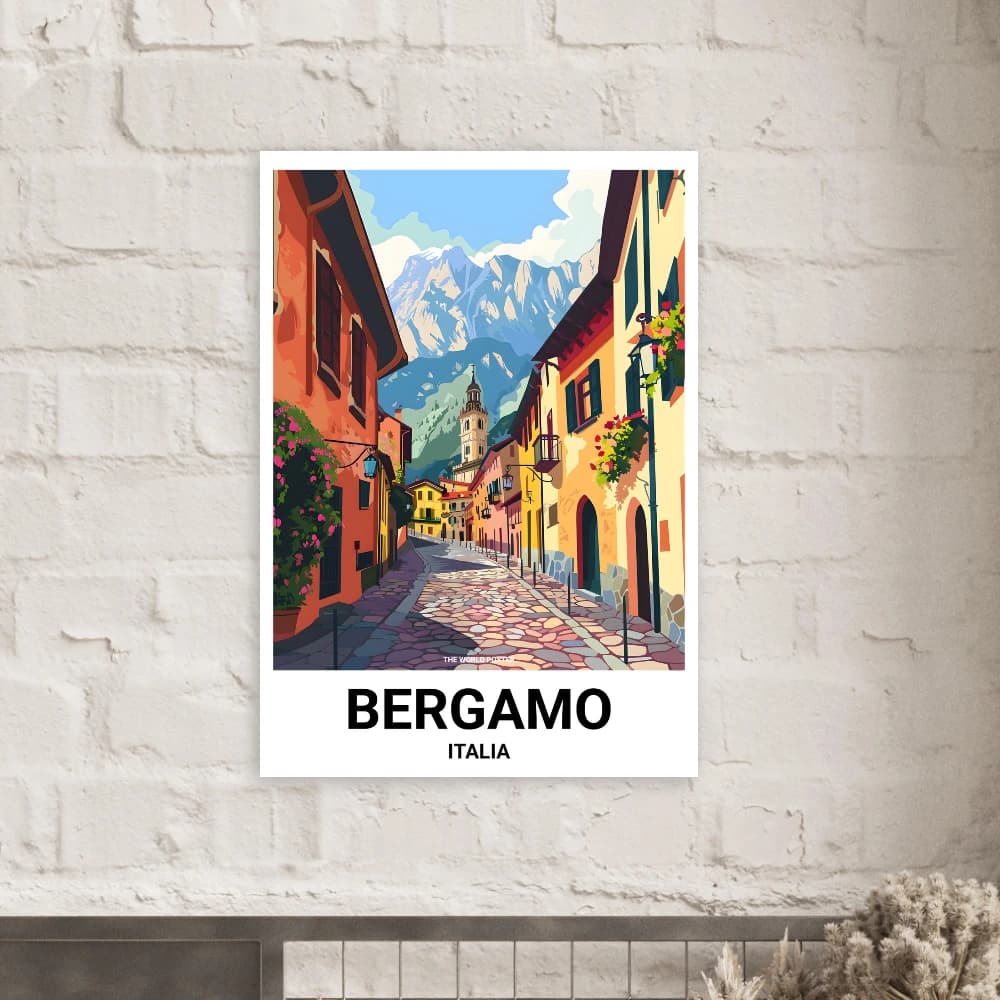 Affiche BERGAME - Image 5 of 6