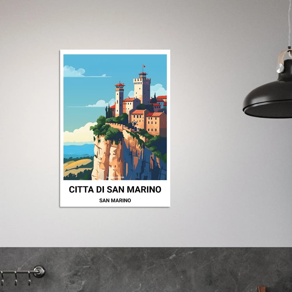 Affiche CITÉ DE SAINT-MARIN - Image 6 of 6