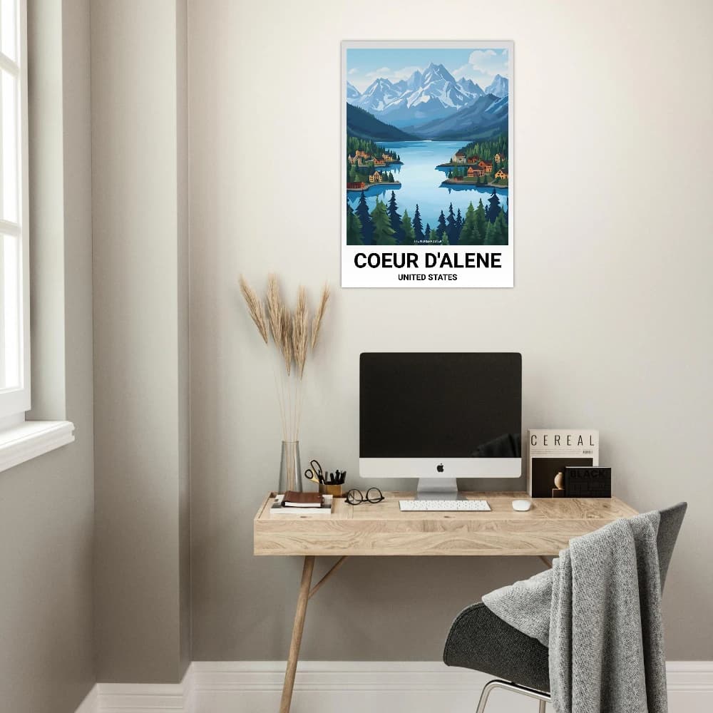 Affiche COEUR D'ALENE - Image 6 of 6