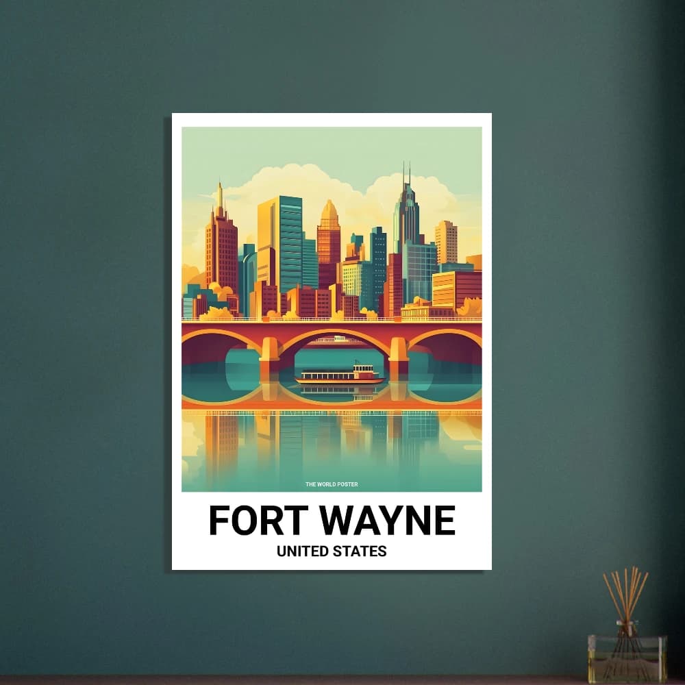 Affiche FORT WAYNE - Image 5 of 6
