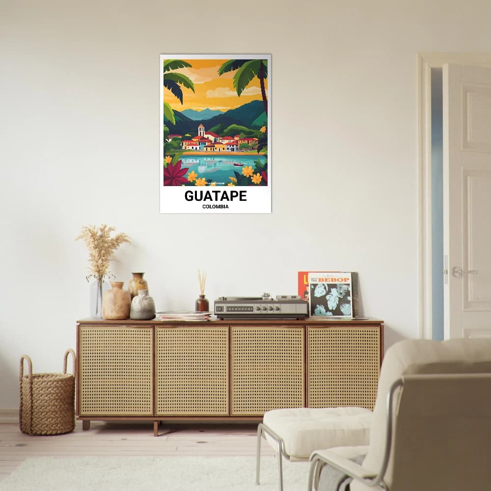 Affiche GUATAPÉ - Image 3 of 6