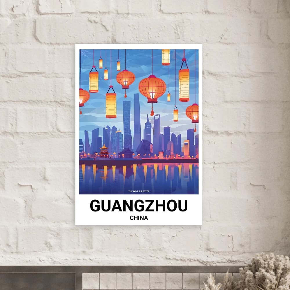 Affiche GUANGZHOU - Image 2 of 6