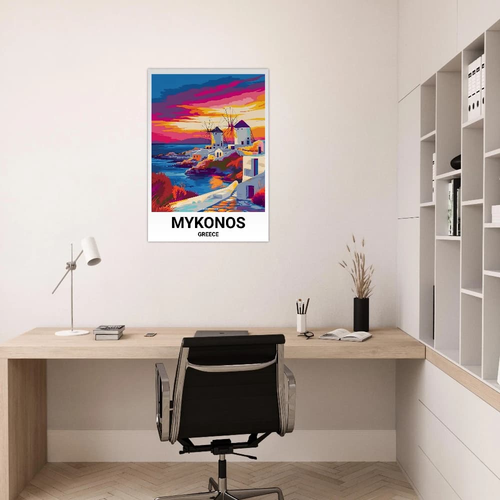 Affiche MYKONOS - Image 3 of 6