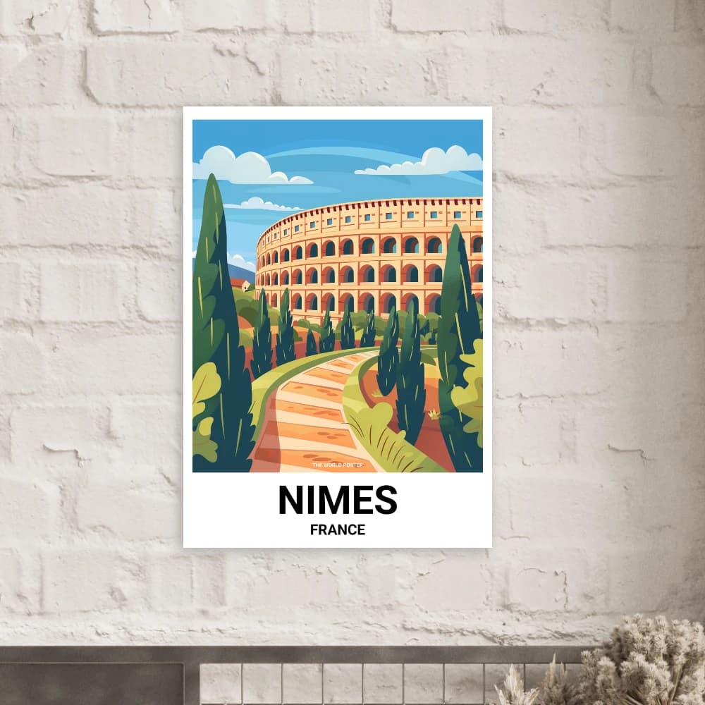 Affiche NÎMES - Image 2 of 6