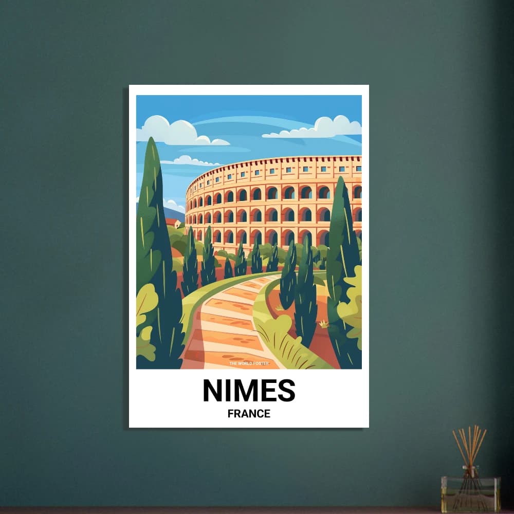 Affiche NÎMES - Image 3 of 6