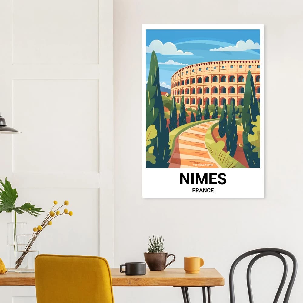 Affiche NÎMES - Image 5 of 6