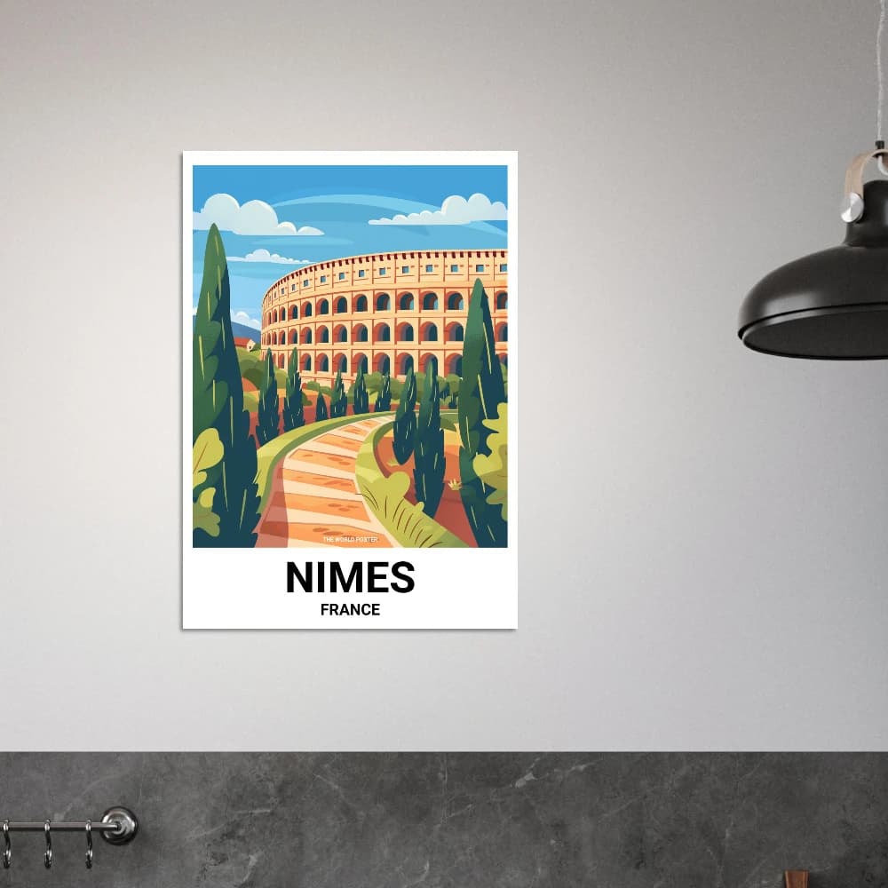 Affiche NÎMES - Image 6 of 6