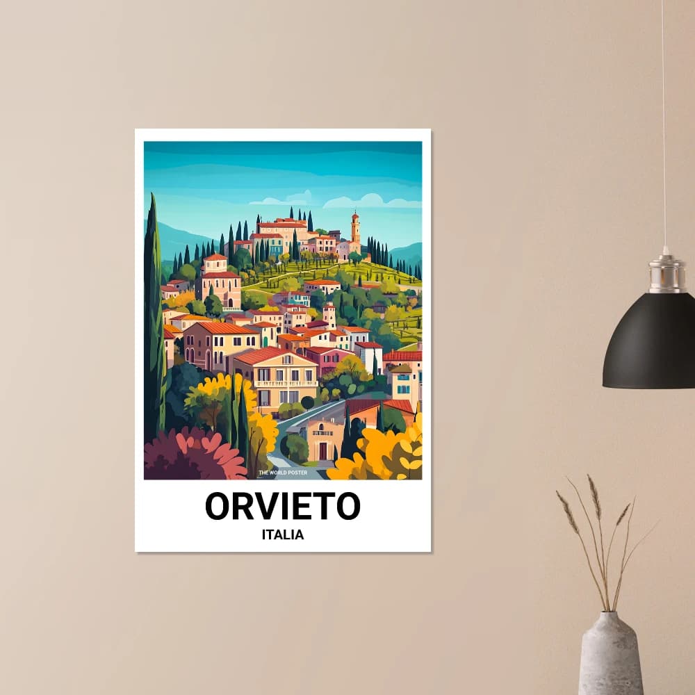 Affiche ORVIETO - Image 5 of 6