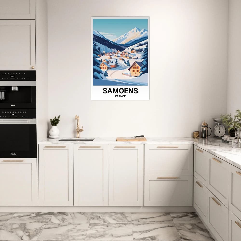 Affiche SAMOËNS - Image 5 of 6