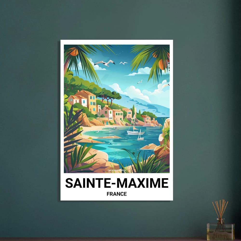 Affiche SAINTE-MAXIME - Image 3 of 6