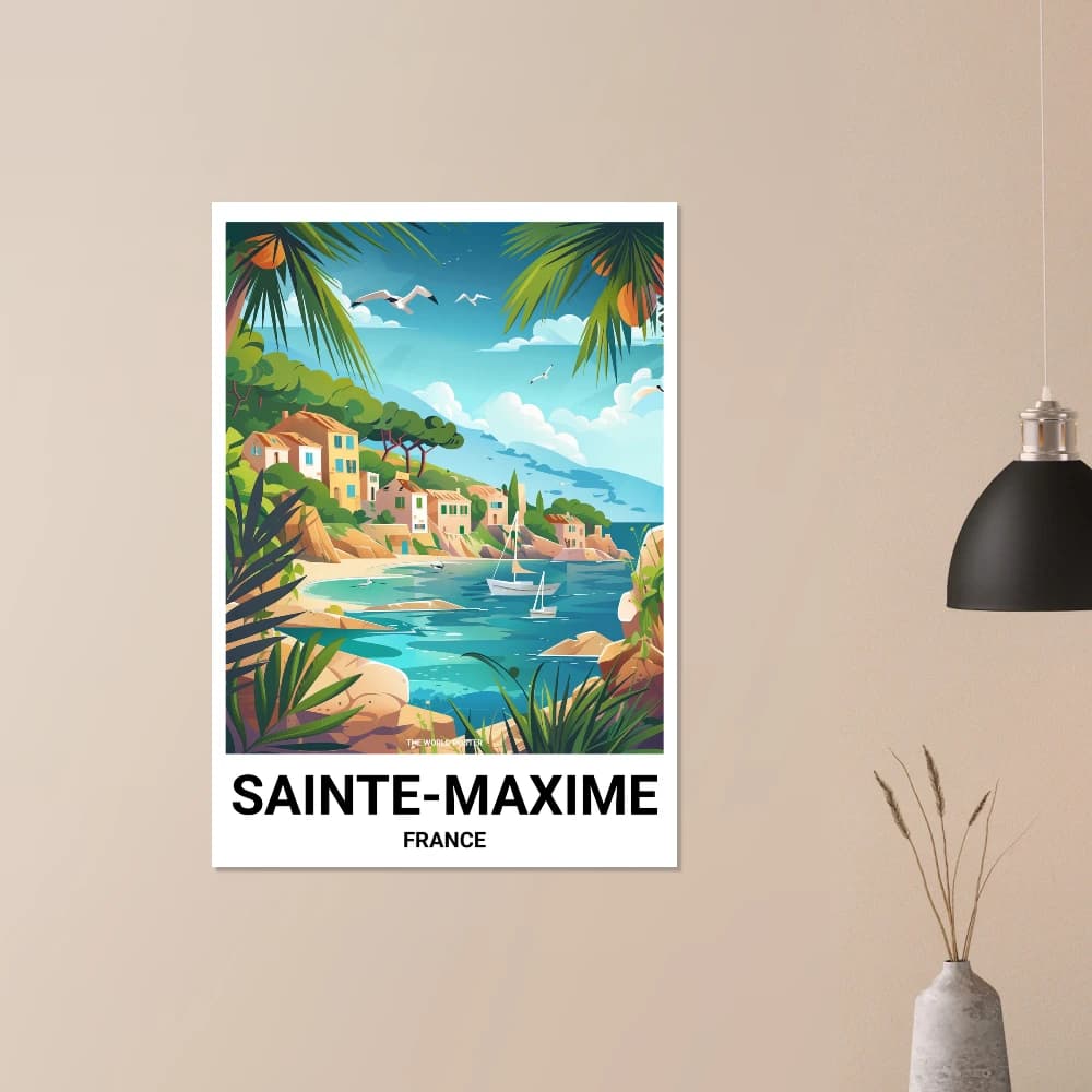 Affiche SAINTE-MAXIME - Image 5 of 6