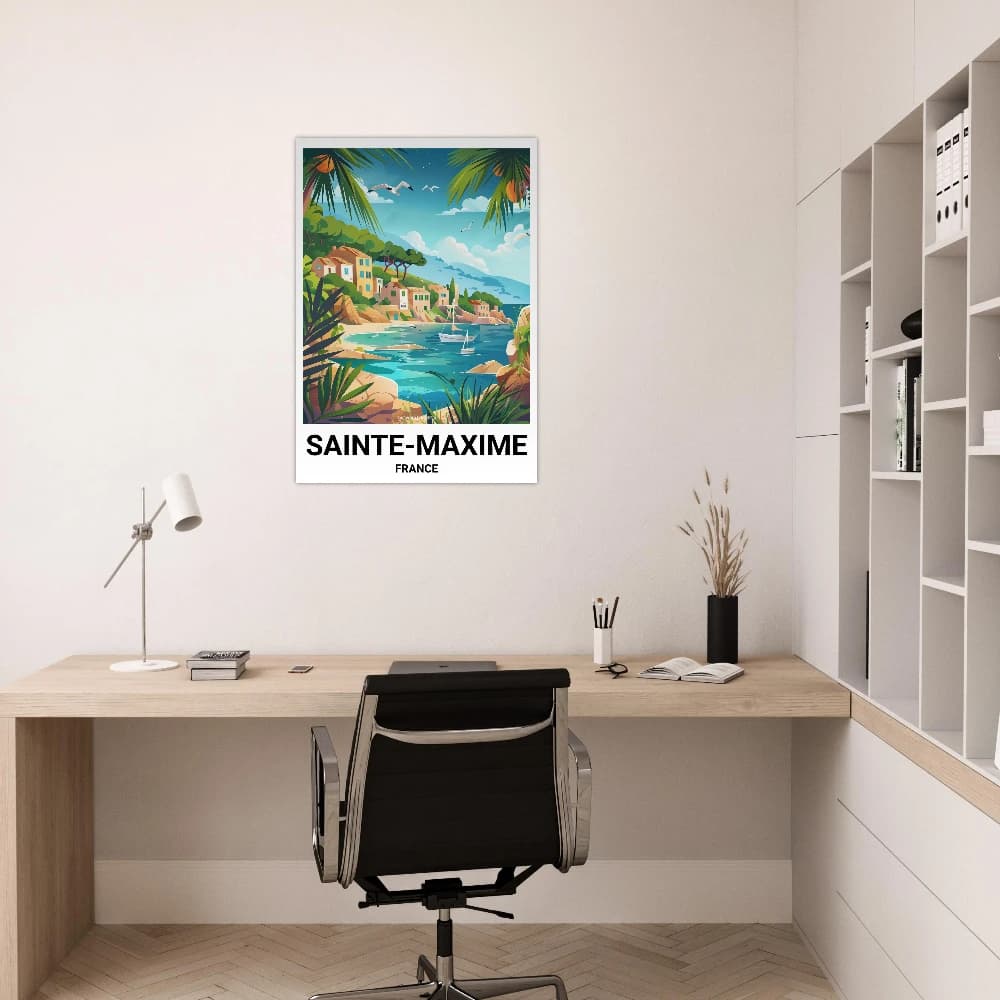 Affiche SAINTE-MAXIME - Image 6 of 6