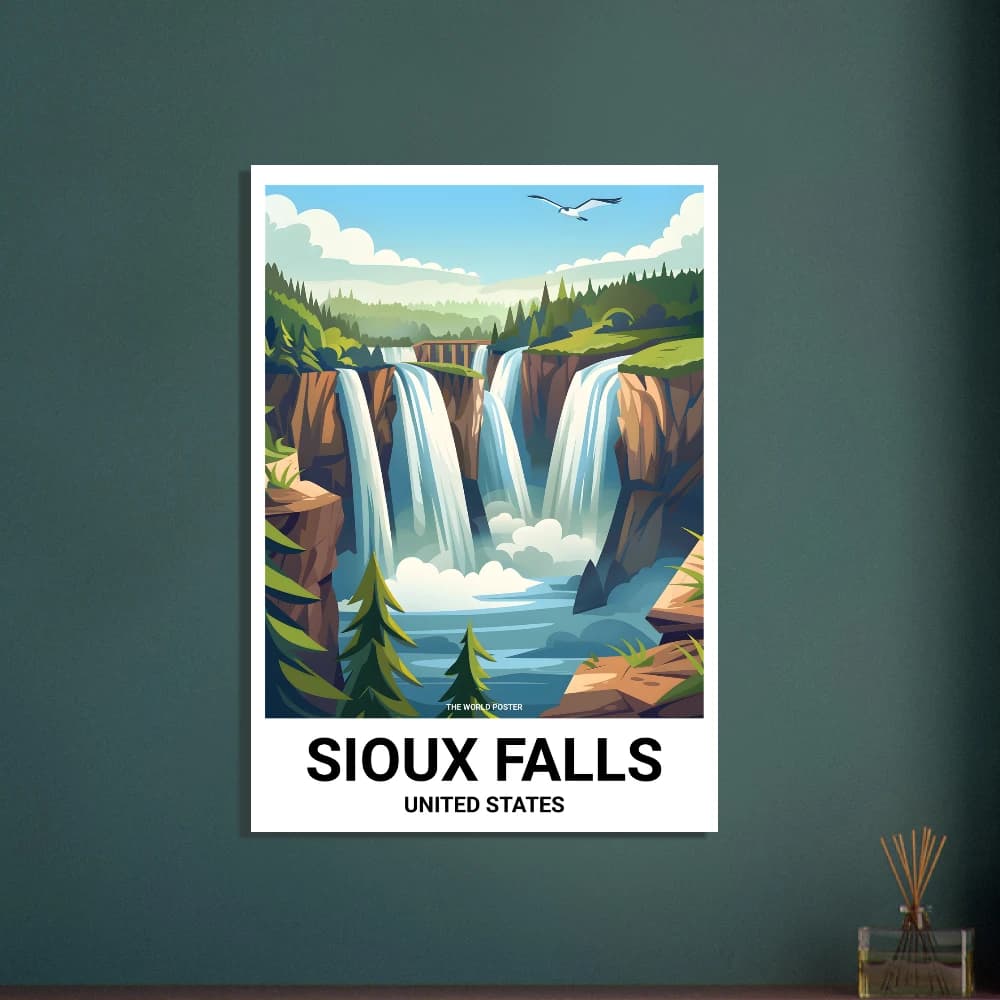 Affiche SIOUX FALLS - Image 2 of 6