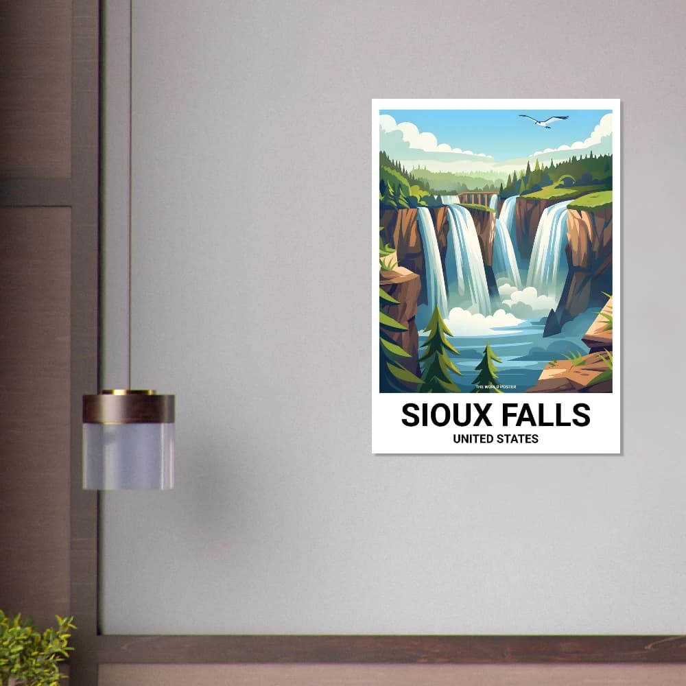 Affiche SIOUX FALLS - Image 3 of 6
