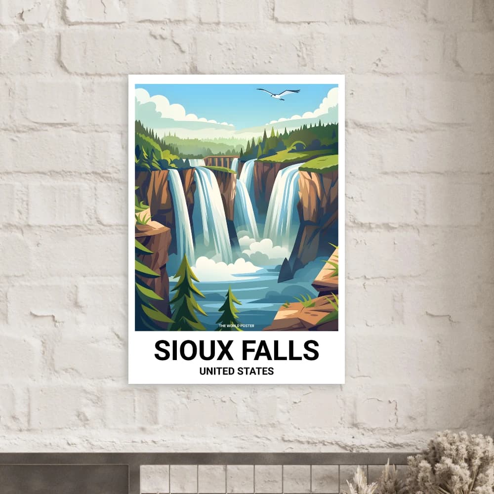 Affiche SIOUX FALLS - Image 5 of 6