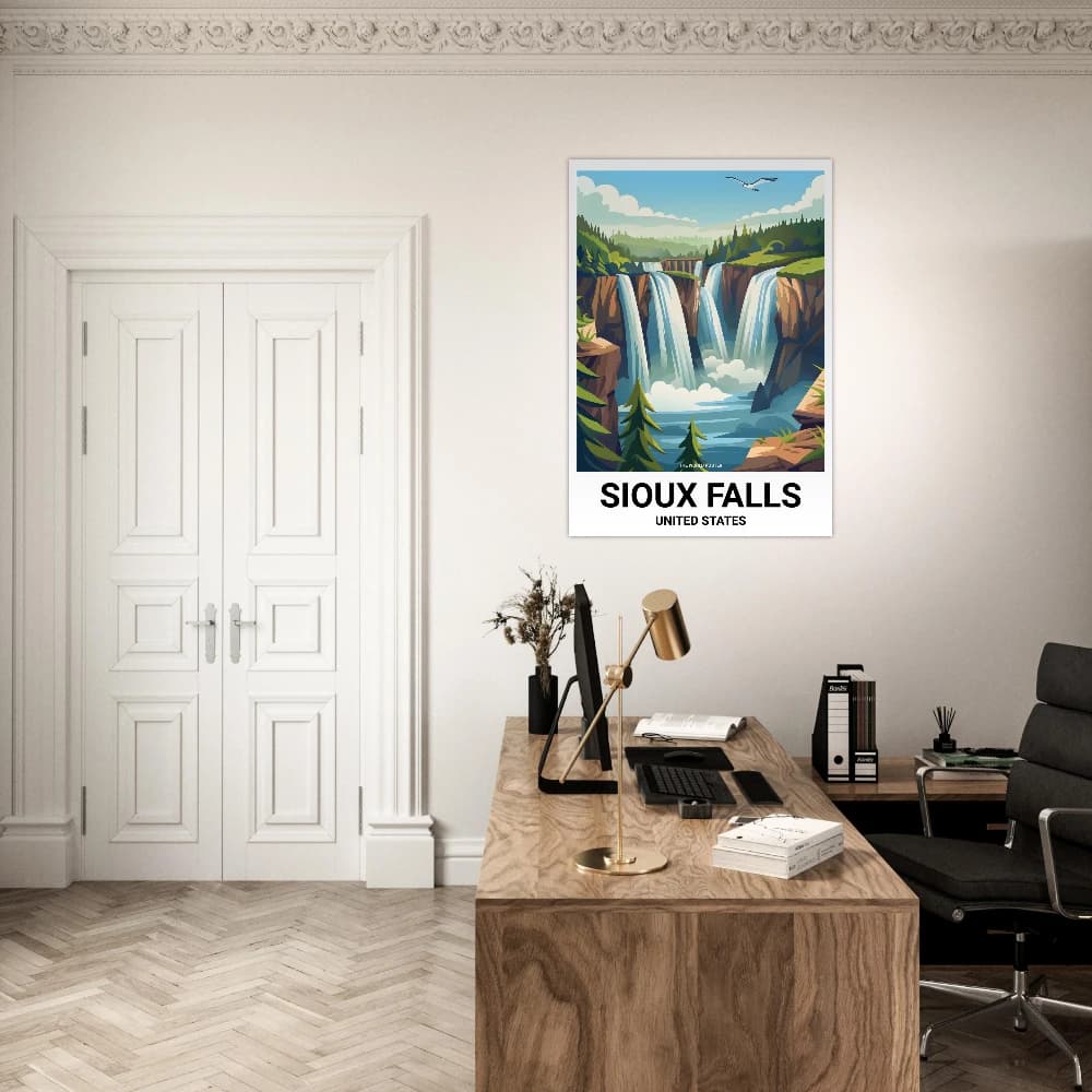 Affiche SIOUX FALLS - Image 6 of 6