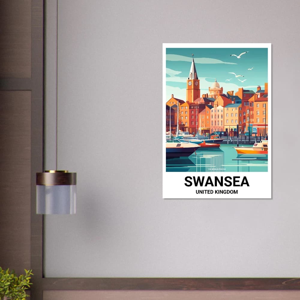 Affiche SWANSEA - Image 2 of 6
