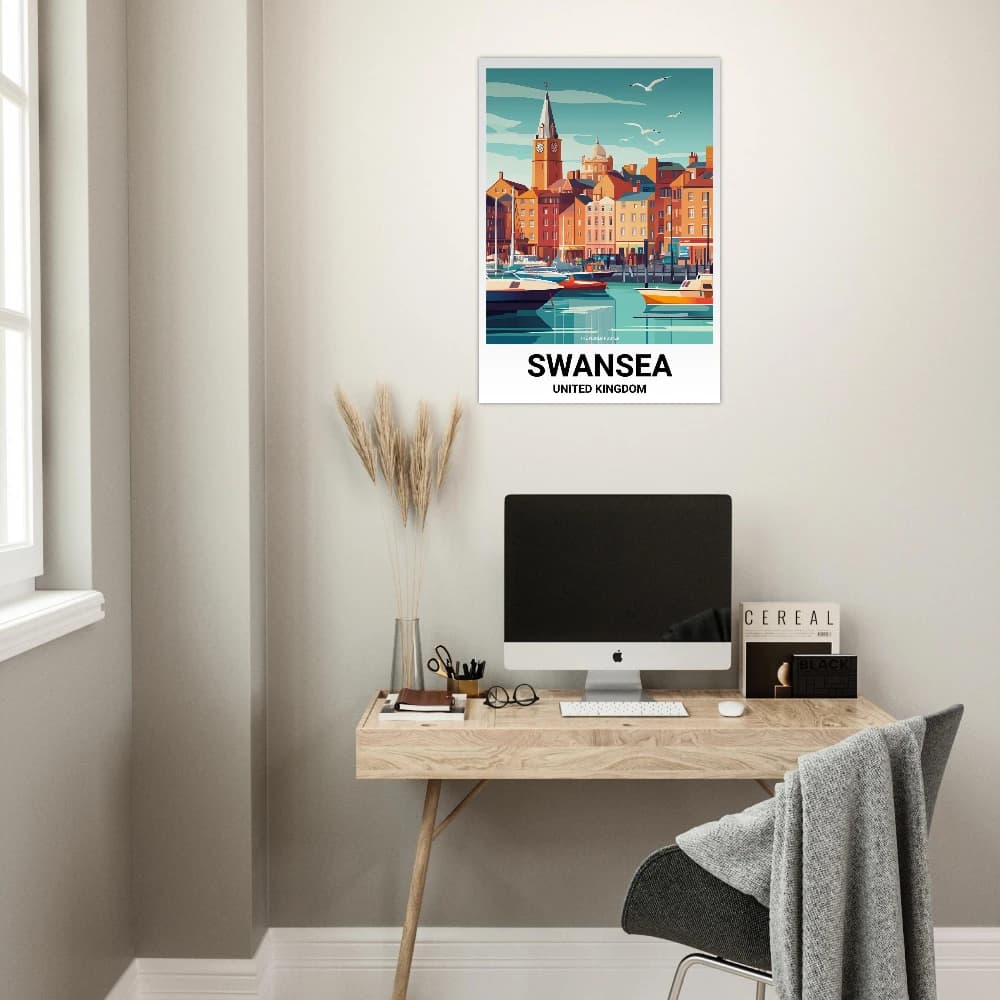 Affiche SWANSEA - Image 5 of 6