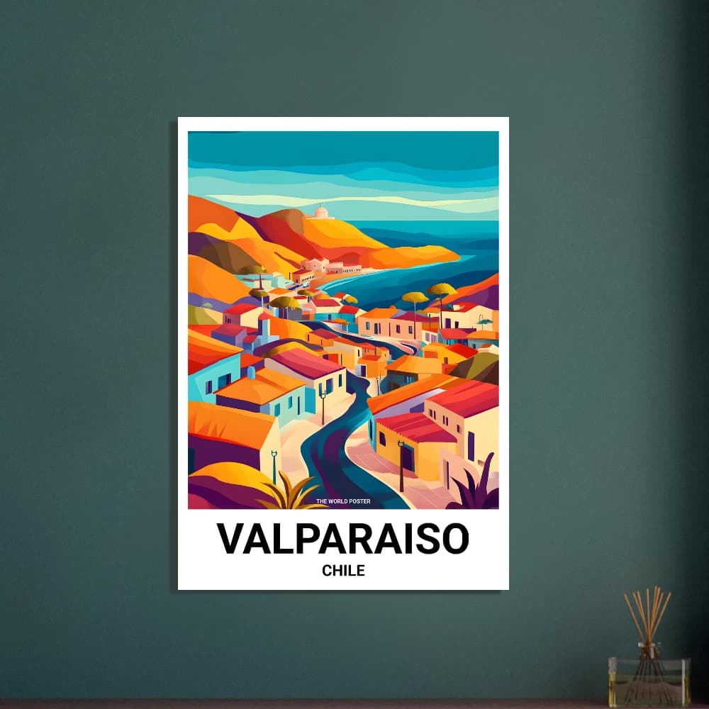 Affiche VALPARAÍSO - Image 5 of 6