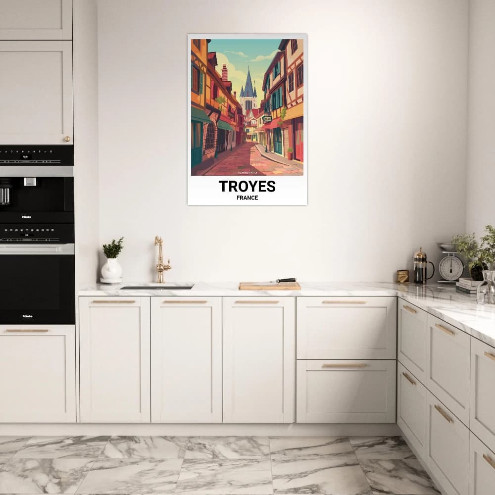 Affiche TROYES - Image 5 of 6